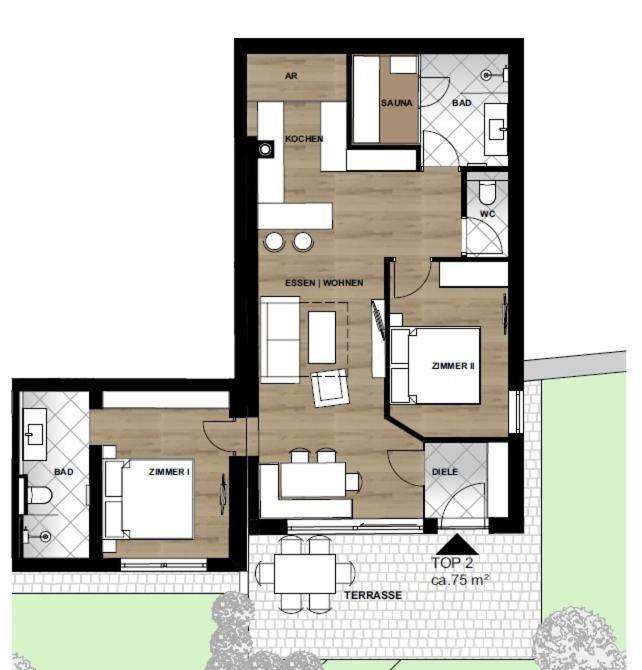 Appartement Alpenrot 상트조한임퐁가우 외부 사진